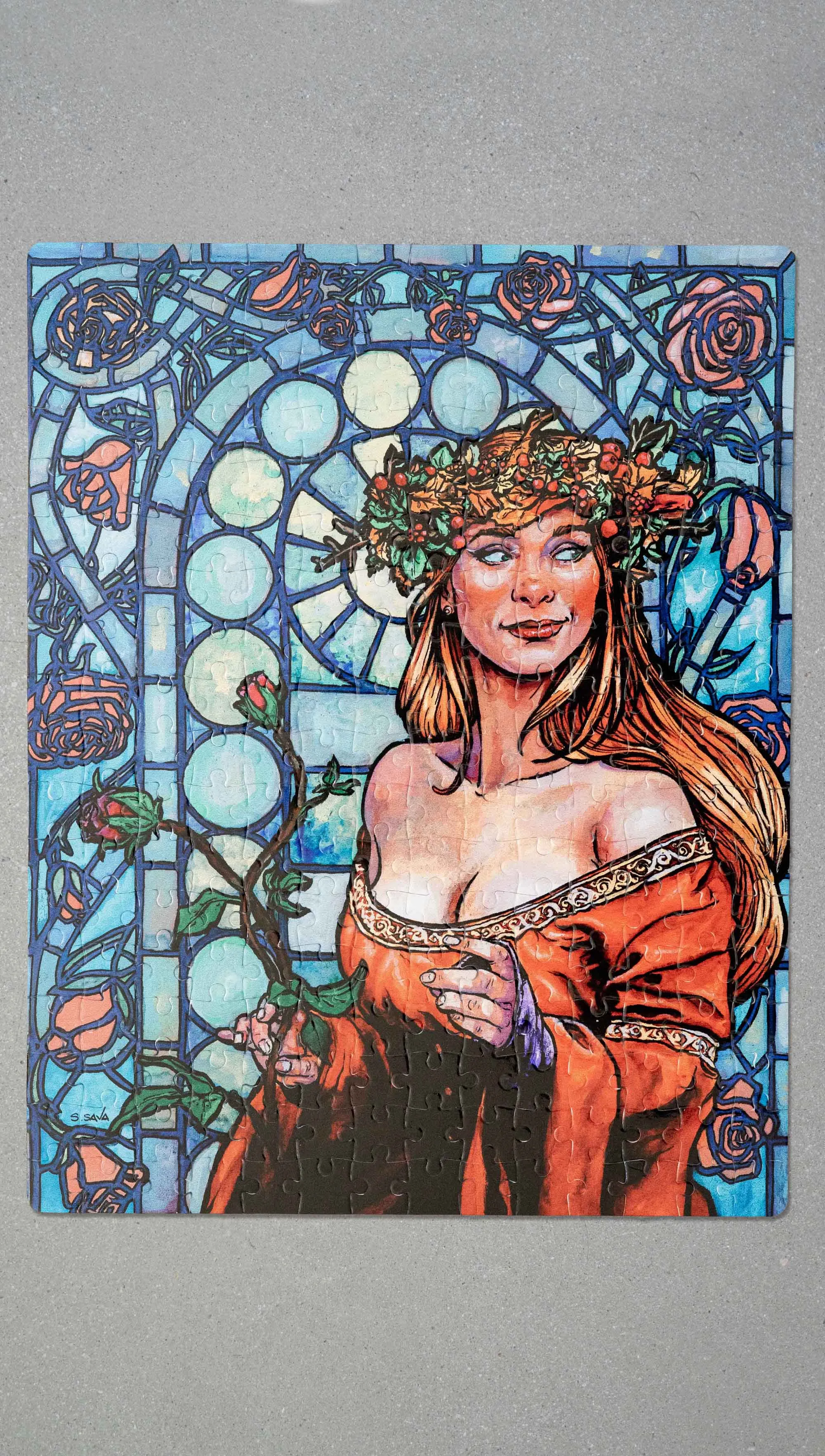 Janna Rose by Scott Christian Sava - 252 Piece Jigsaw Puzzle