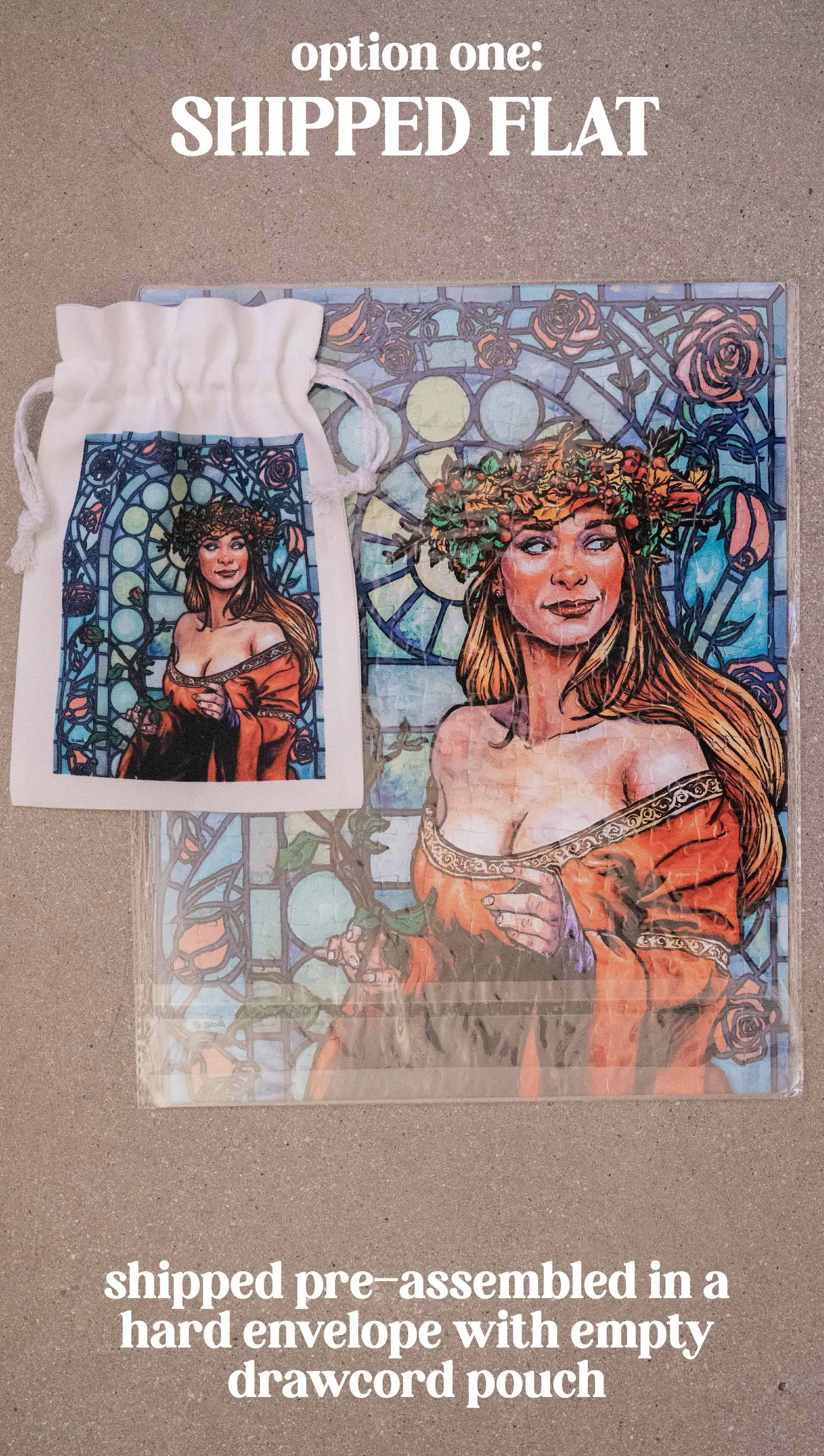 Janna Rose by Scott Christian Sava - 252 Piece Jigsaw Puzzle