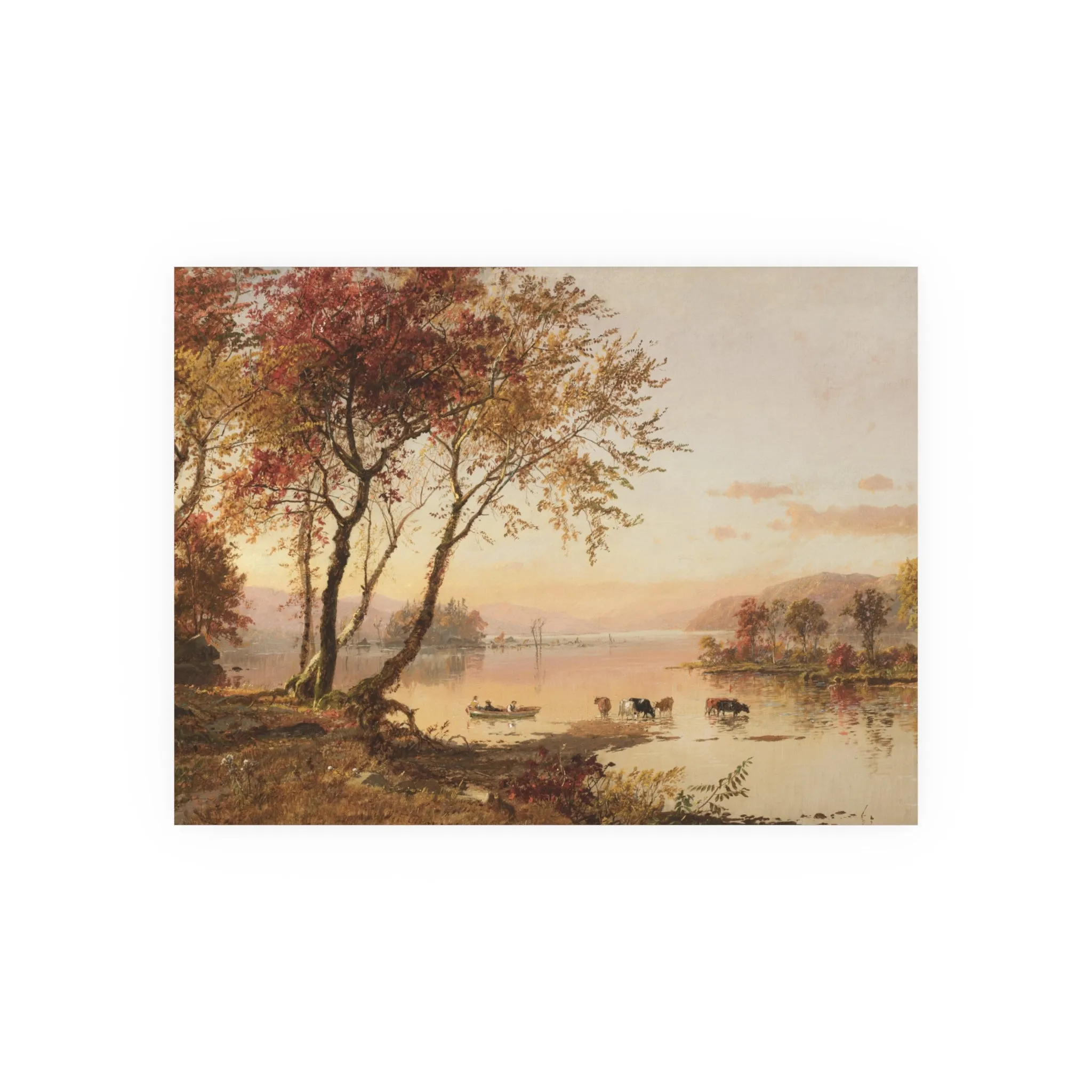 Jasper Francis Cropsey: Greenwood Lake, 1871 - Satin and Archival Matte Posters