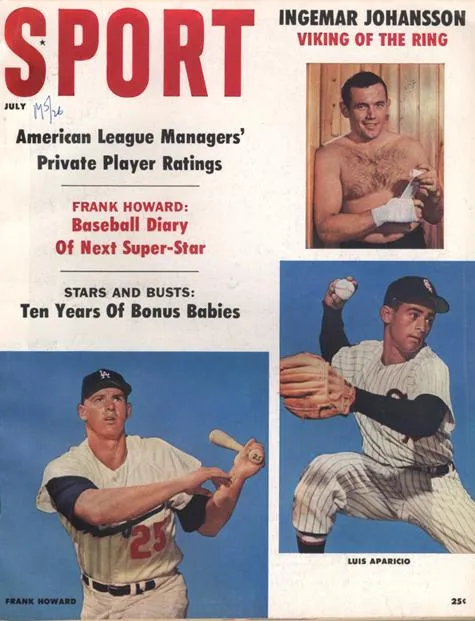 July 1960 SPORT Cover (Frank Howard, Luis Aparicio, Ingemar Johansson)