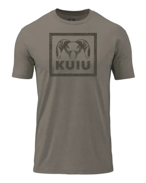 KUIU Topo Box T-Shirt | Warm Grey