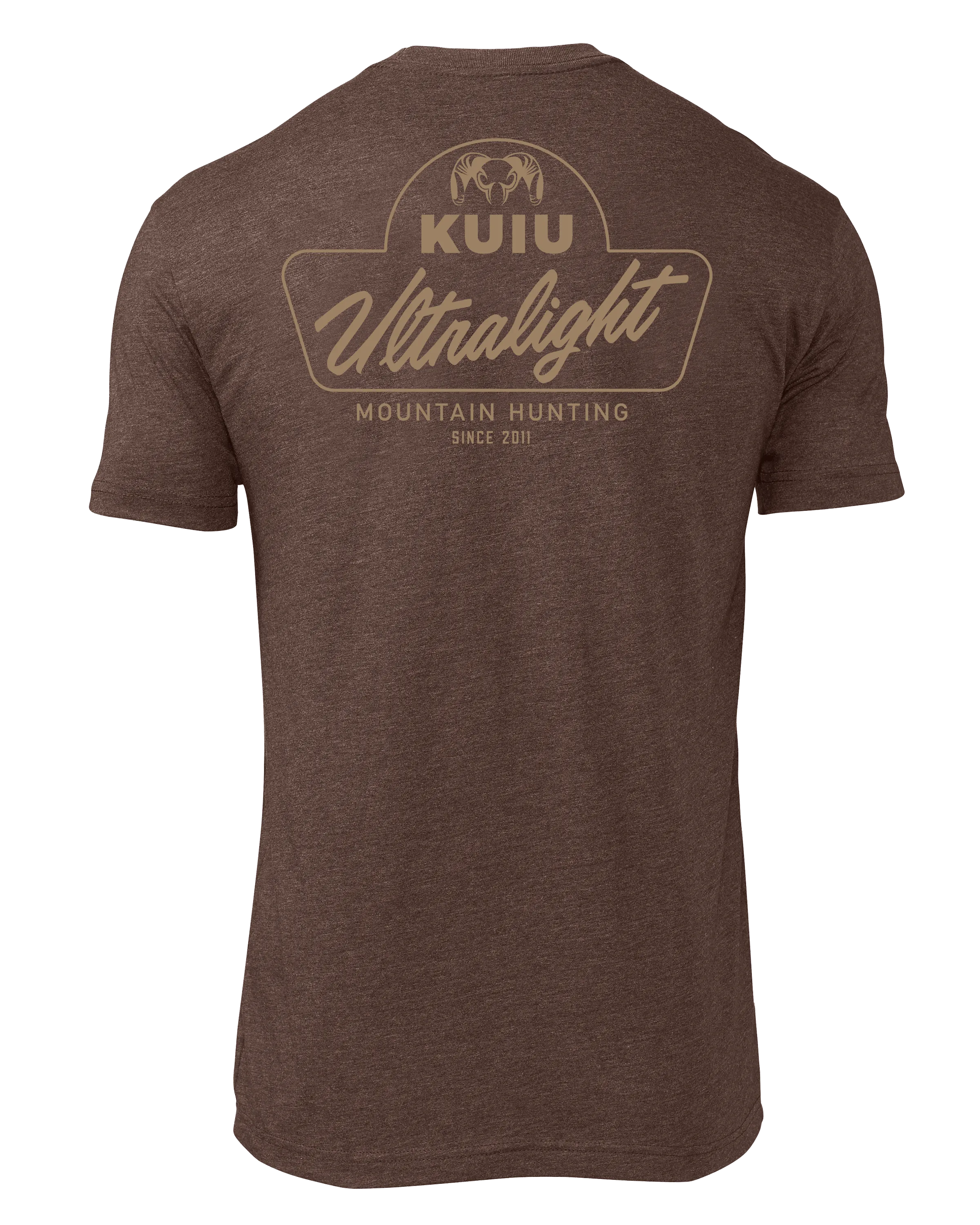 KUIU Ultralight Badge T-Shirt | Espresso