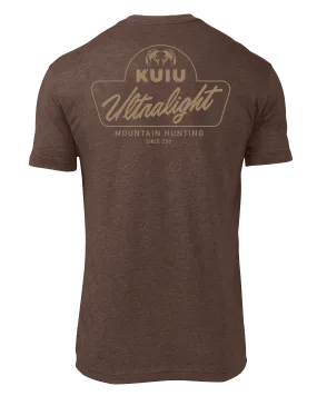 KUIU Ultralight Badge T-Shirt | Espresso