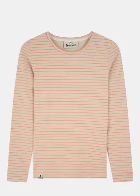 Longsleeve LINDA ShellPinkStriped