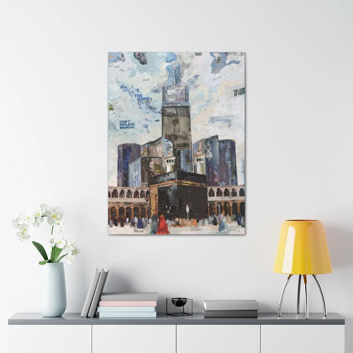 Makkah, Quality Canvas Wall Art Print, Ready to Hang Wall Art Home Decor