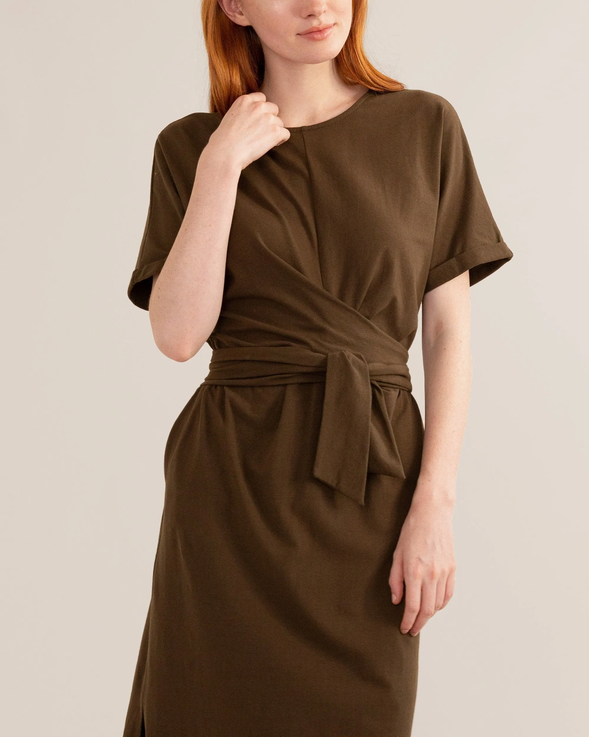 McKenna Tie-Back Wrap Dress