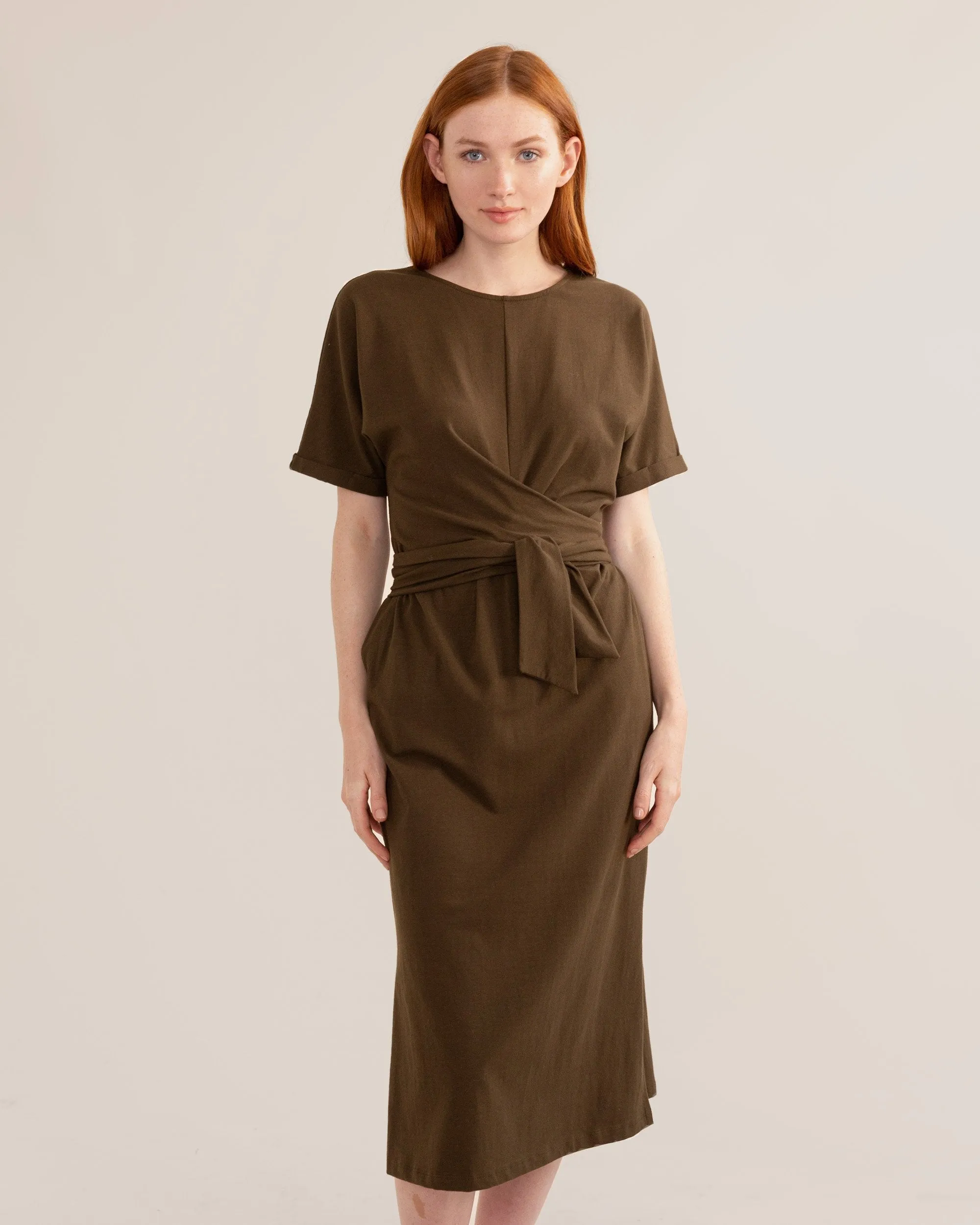 McKenna Tie-Back Wrap Dress