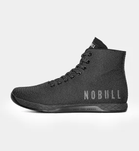 Men's Black Reflective Woven High-Top Outwork