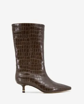 Meryl Croco Bootie