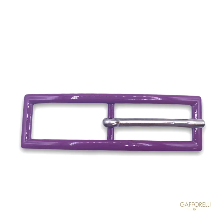 Metal Buckle Covered with Colored Enamel 2262 - Gafforelli Srl