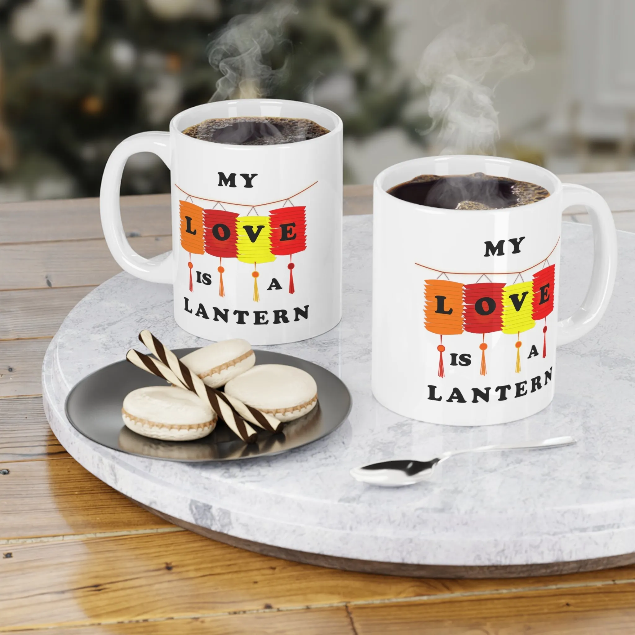 My Love is a Lantern Ceramic Mugs (11oz\15oz)