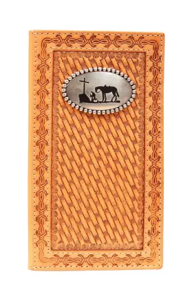 Nocona Praying Cowboy Rodeo Wallet