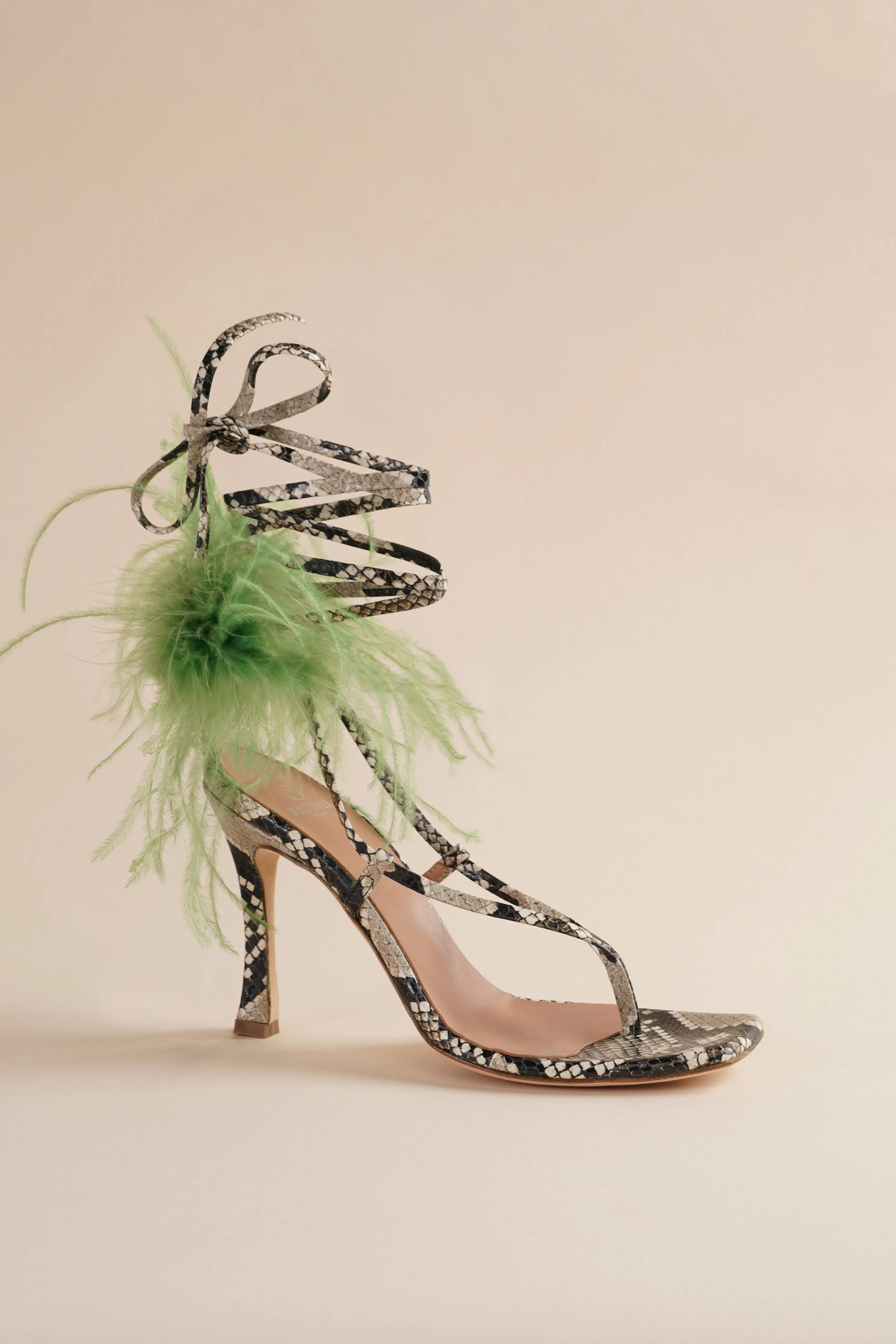 Paloma Sandal in Avocado Green