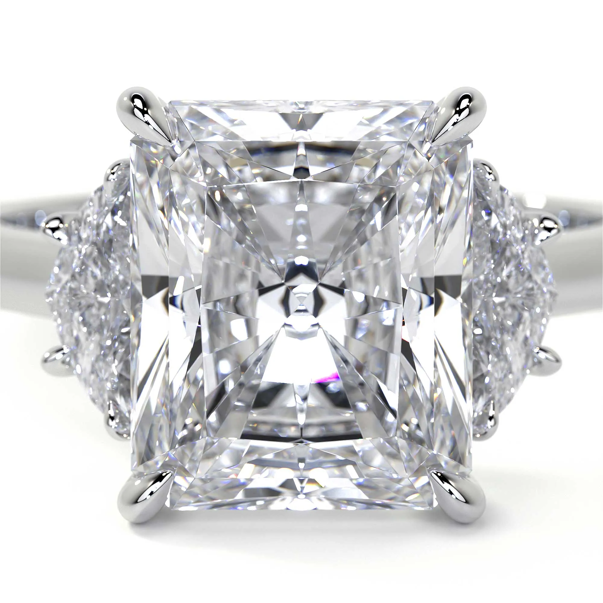 Radiant Cut Diamond Ring, 4 CT