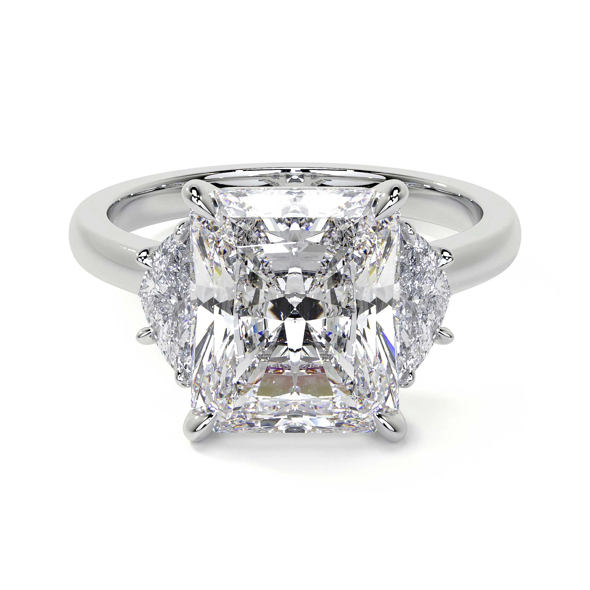 Radiant Cut Diamond Ring, 4 CT