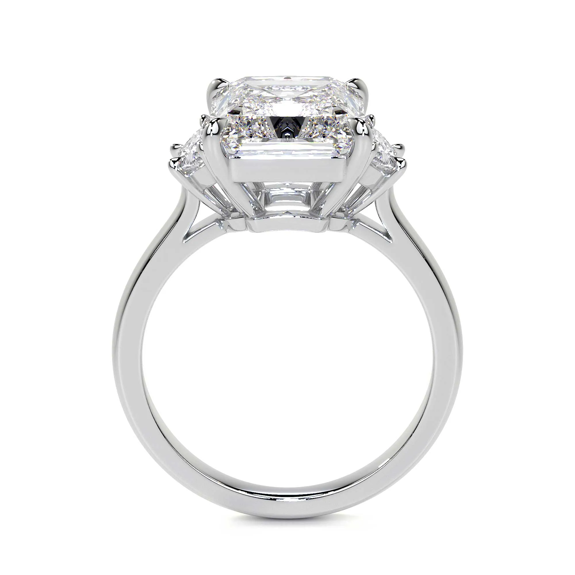 Radiant Cut Diamond Ring, 4 CT