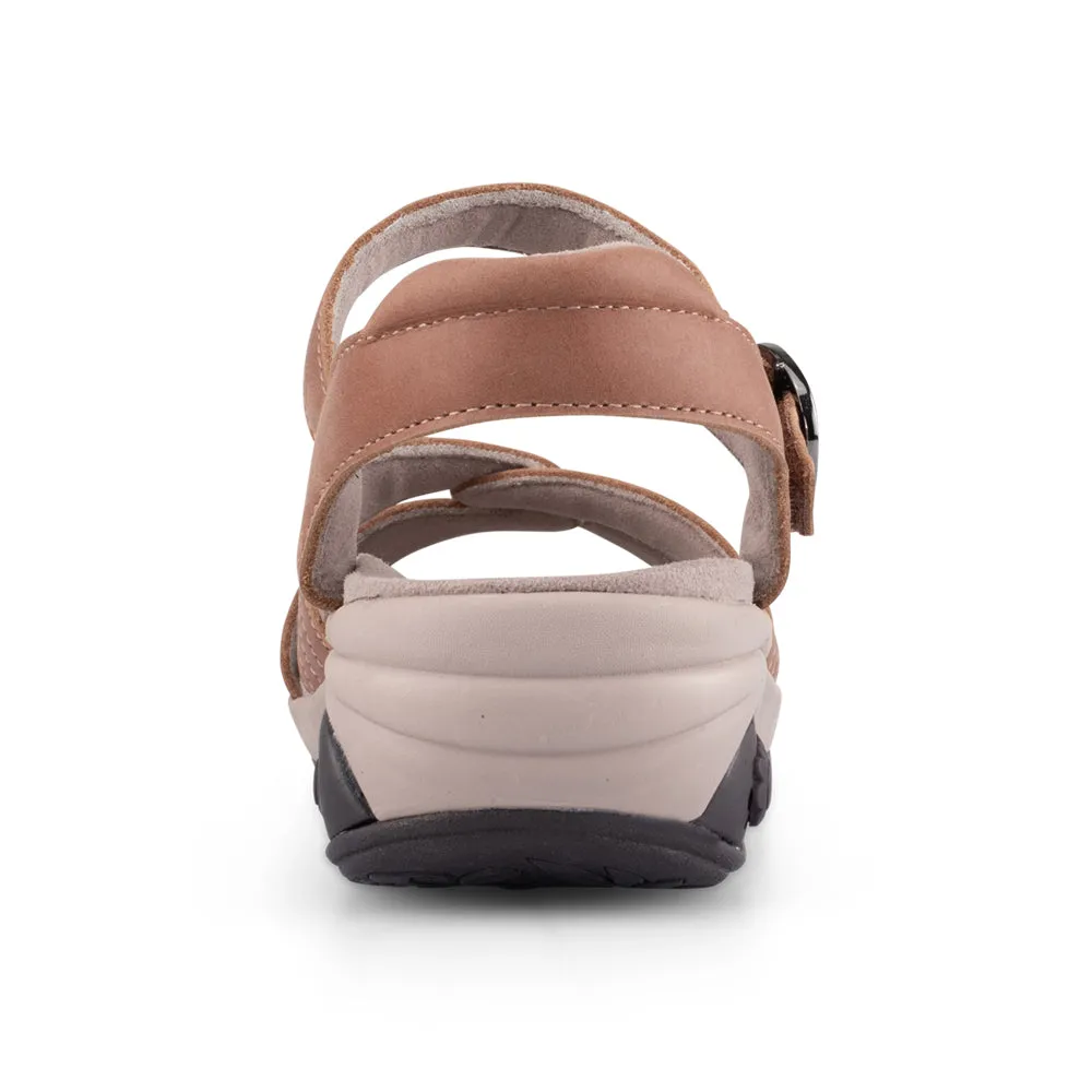 Sasha Women's Leather Wedge Sandal