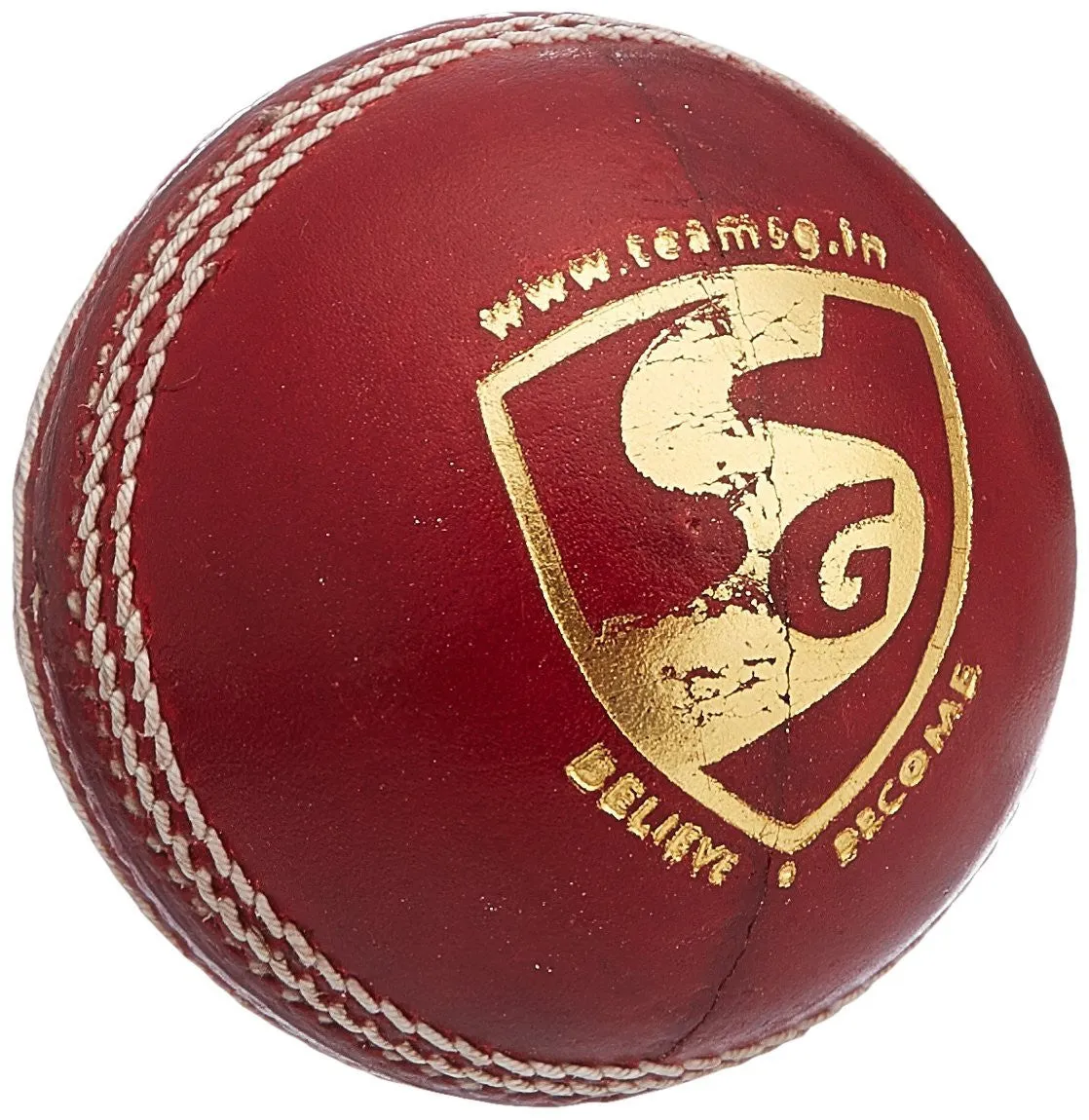 SG Tournament Red Leather Cricket Ball