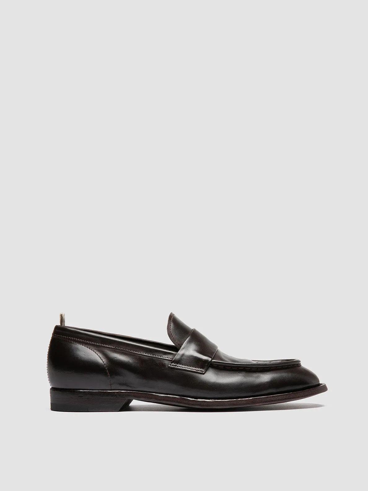 SOUND 001 - Brown Leather Penny Loafers