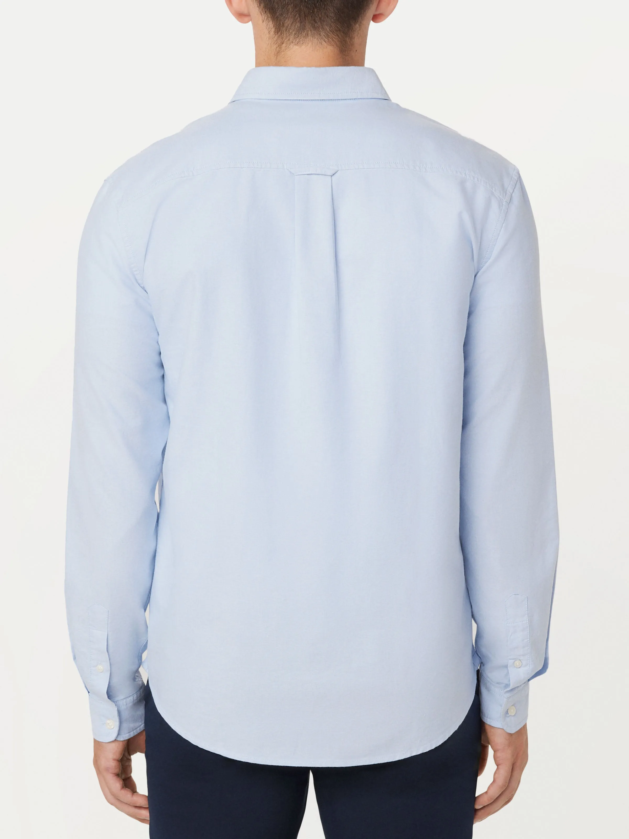 The Jasper Oxford Shirt in Medium Blue