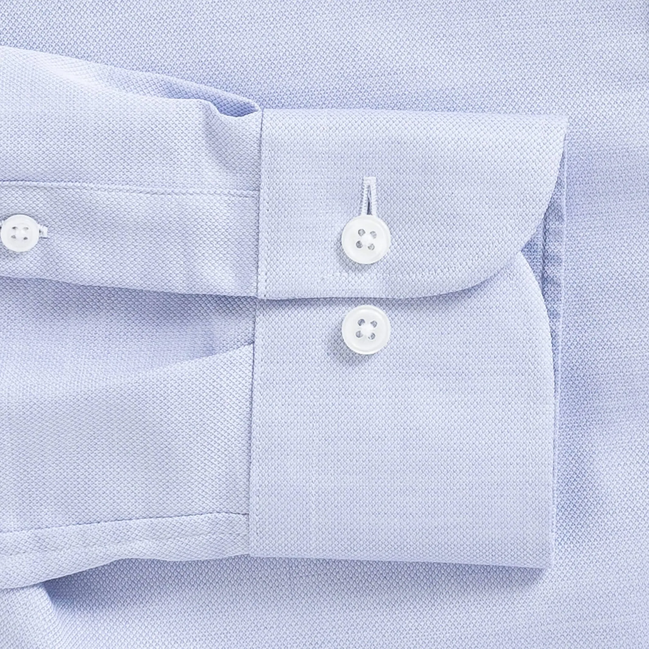 The Periwinkle Albini Bates Oxford Custom Shirt