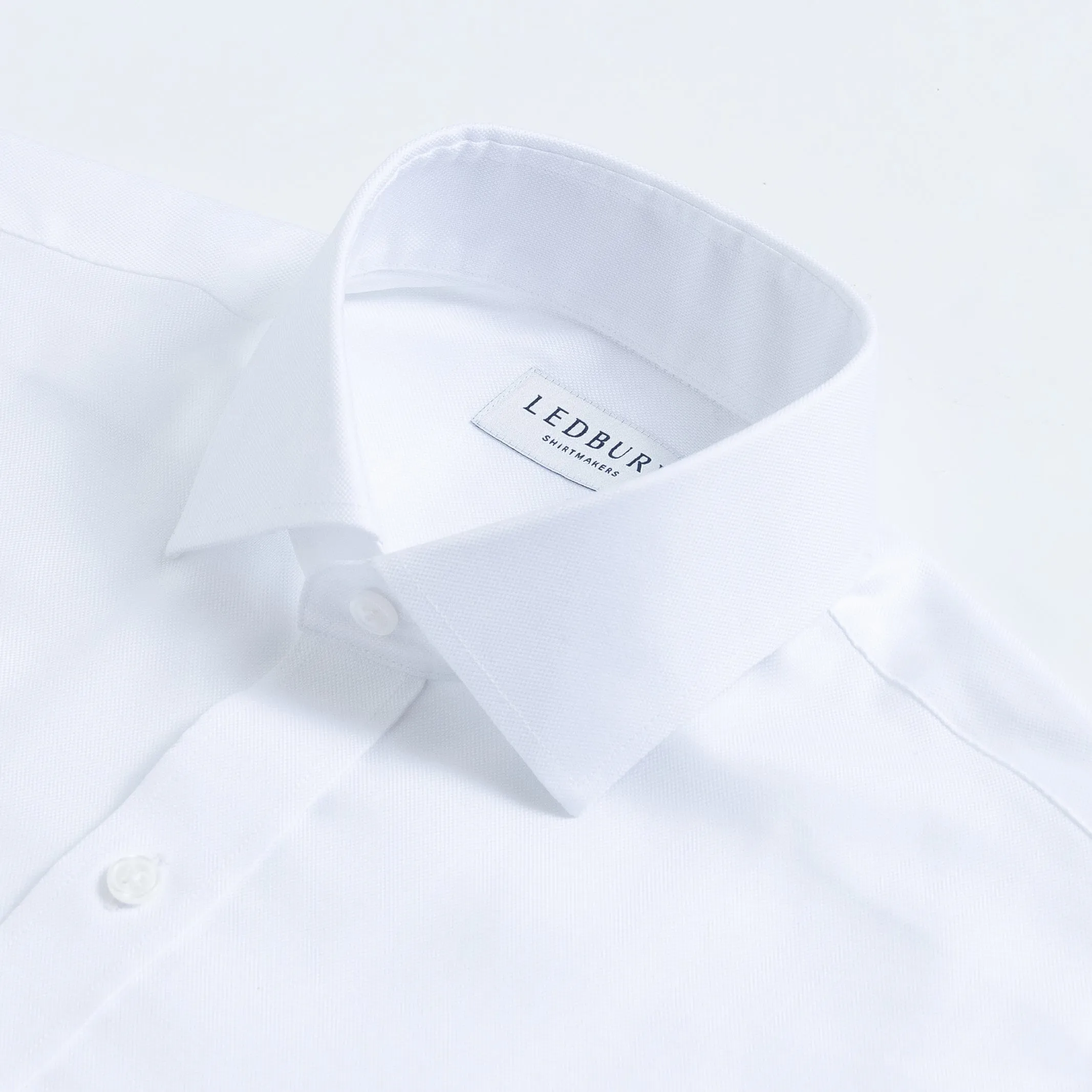 The White George Royal Oxford Custom Shirt