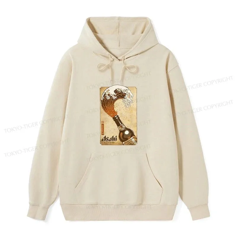 Tokyo-Tiger Asahi Logo Japanese Classic Hoodie