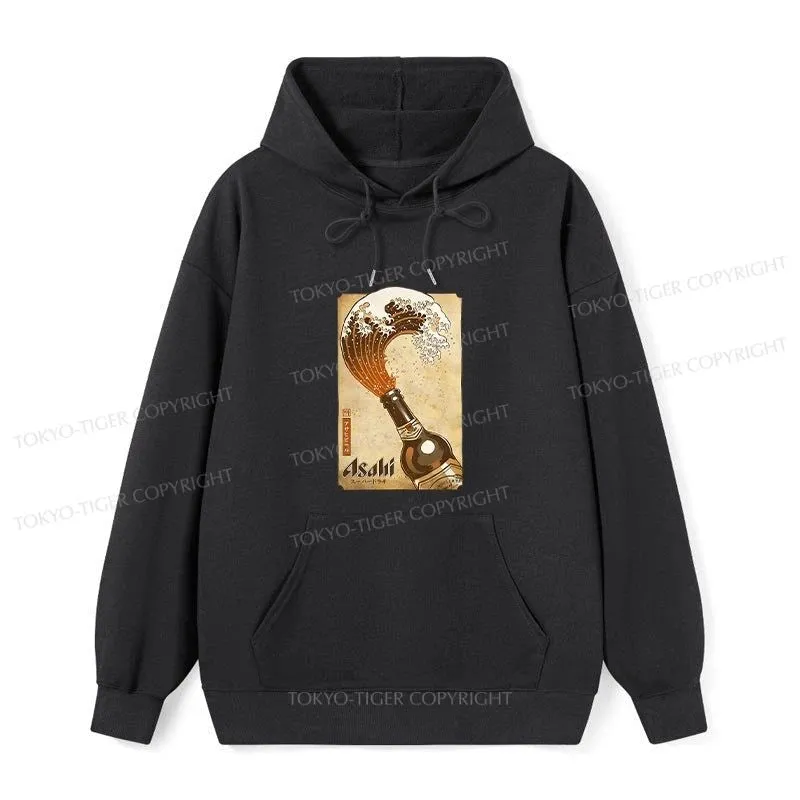 Tokyo-Tiger Asahi Logo Japanese Classic Hoodie