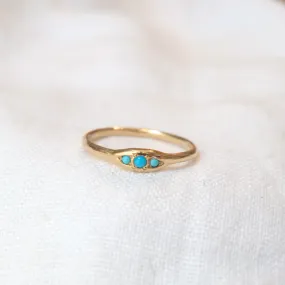 Trio Ring Turquoise