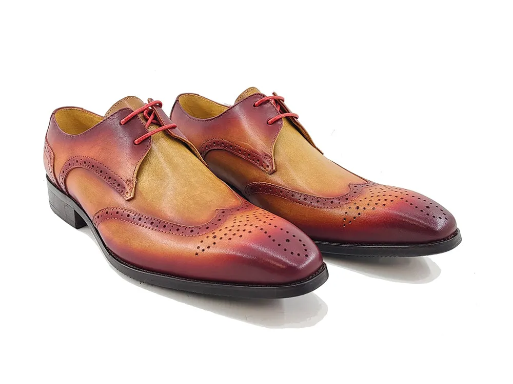 Two Tone Wingtip Blucher Oxford