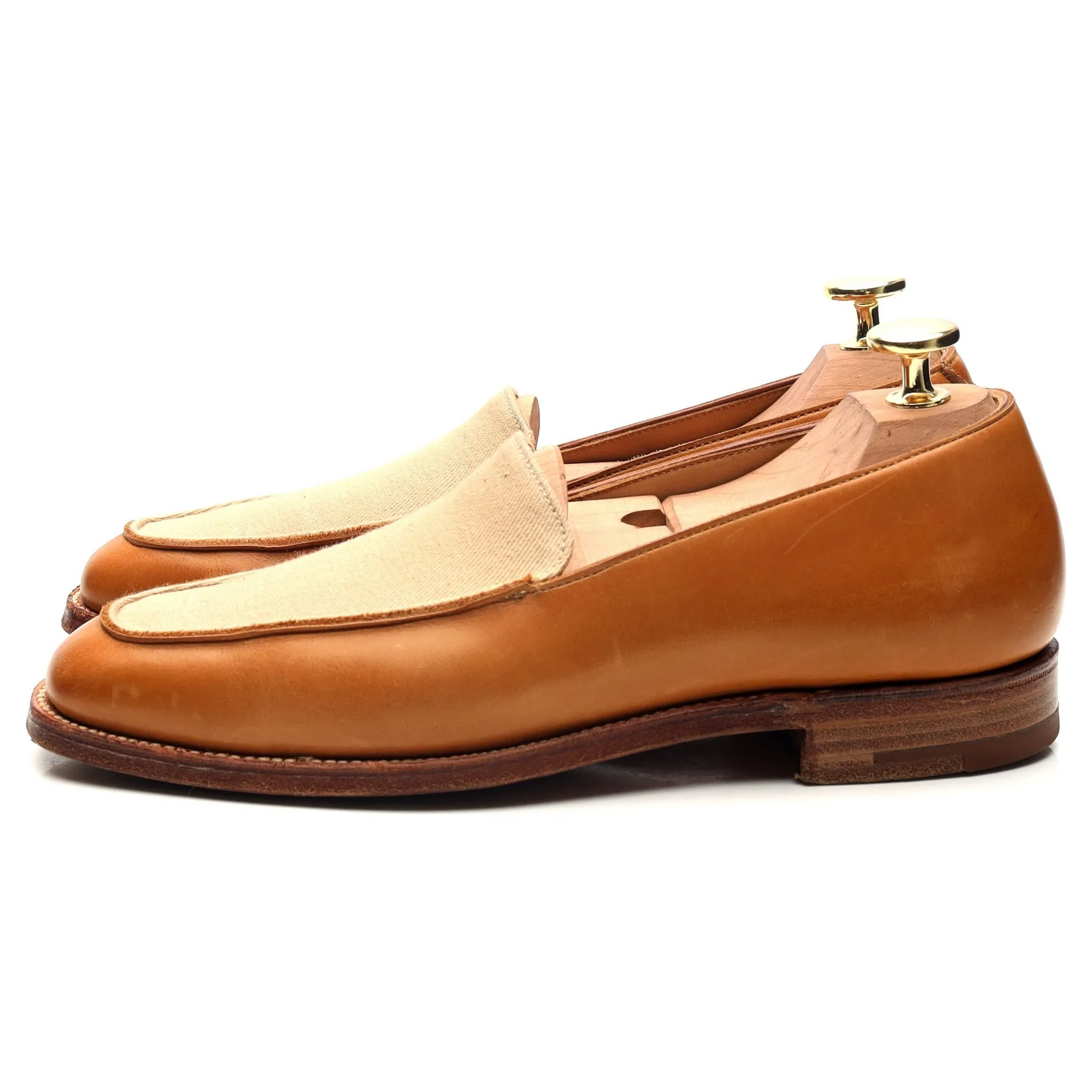 Women's 'Fulmer' Tan Brown Loafers UK 4 C